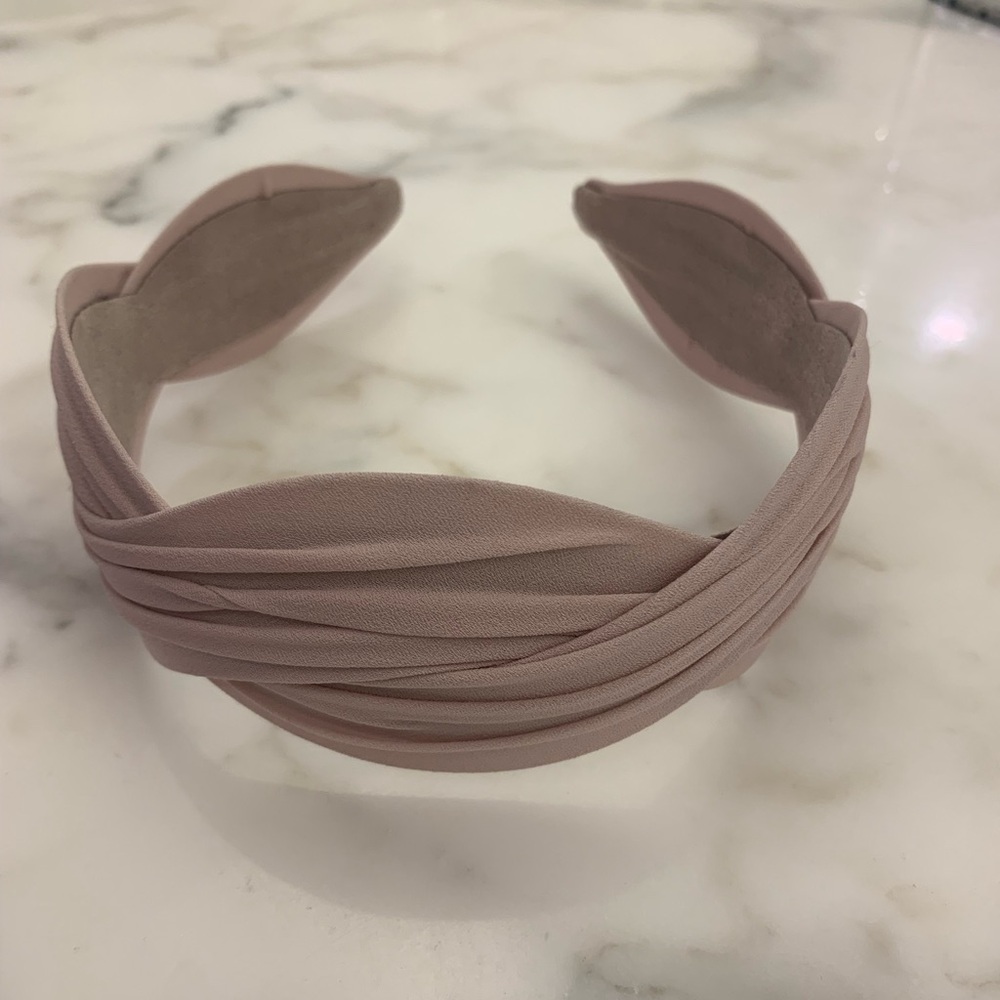 Tasha Blush Pink Twisted Headband